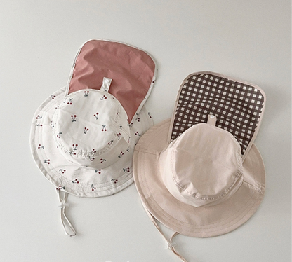 即納❄︎ ribbon & neck guard hat