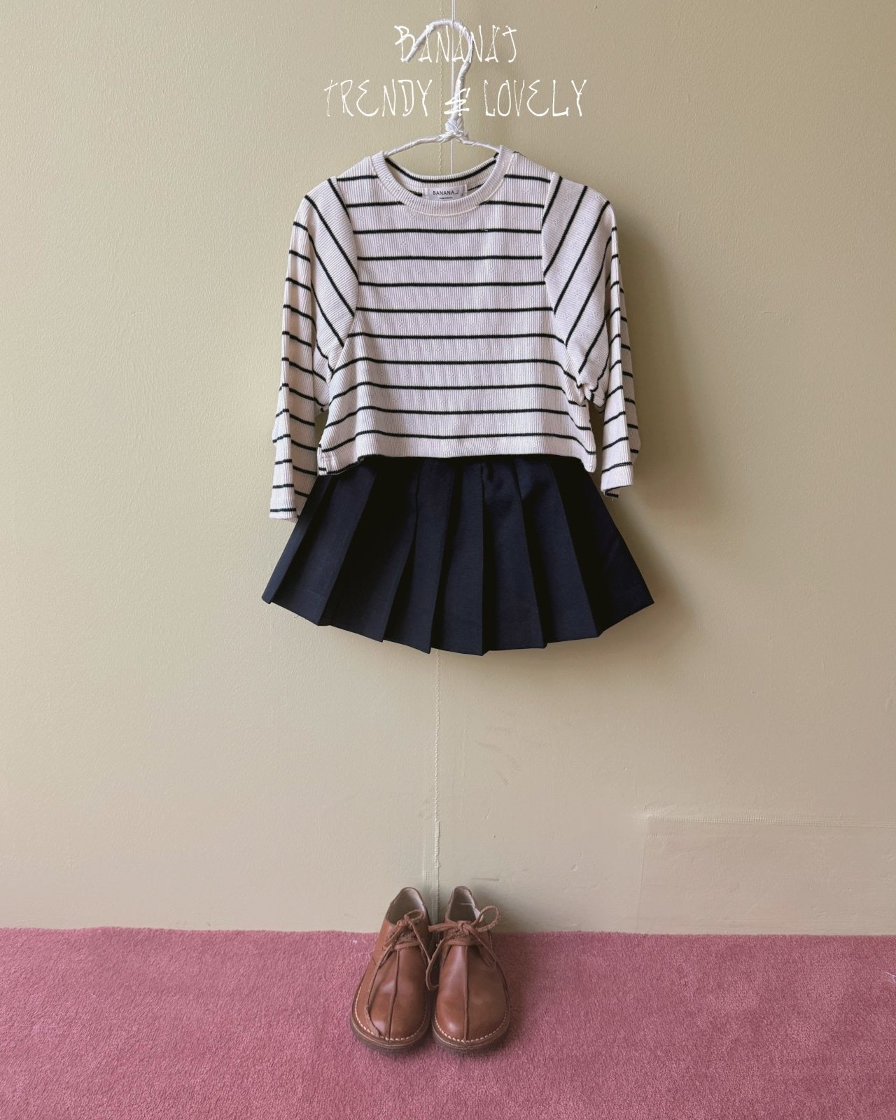 BANANAJ / 2026 Spring / Moa Pleats Skirt 🕊️取寄