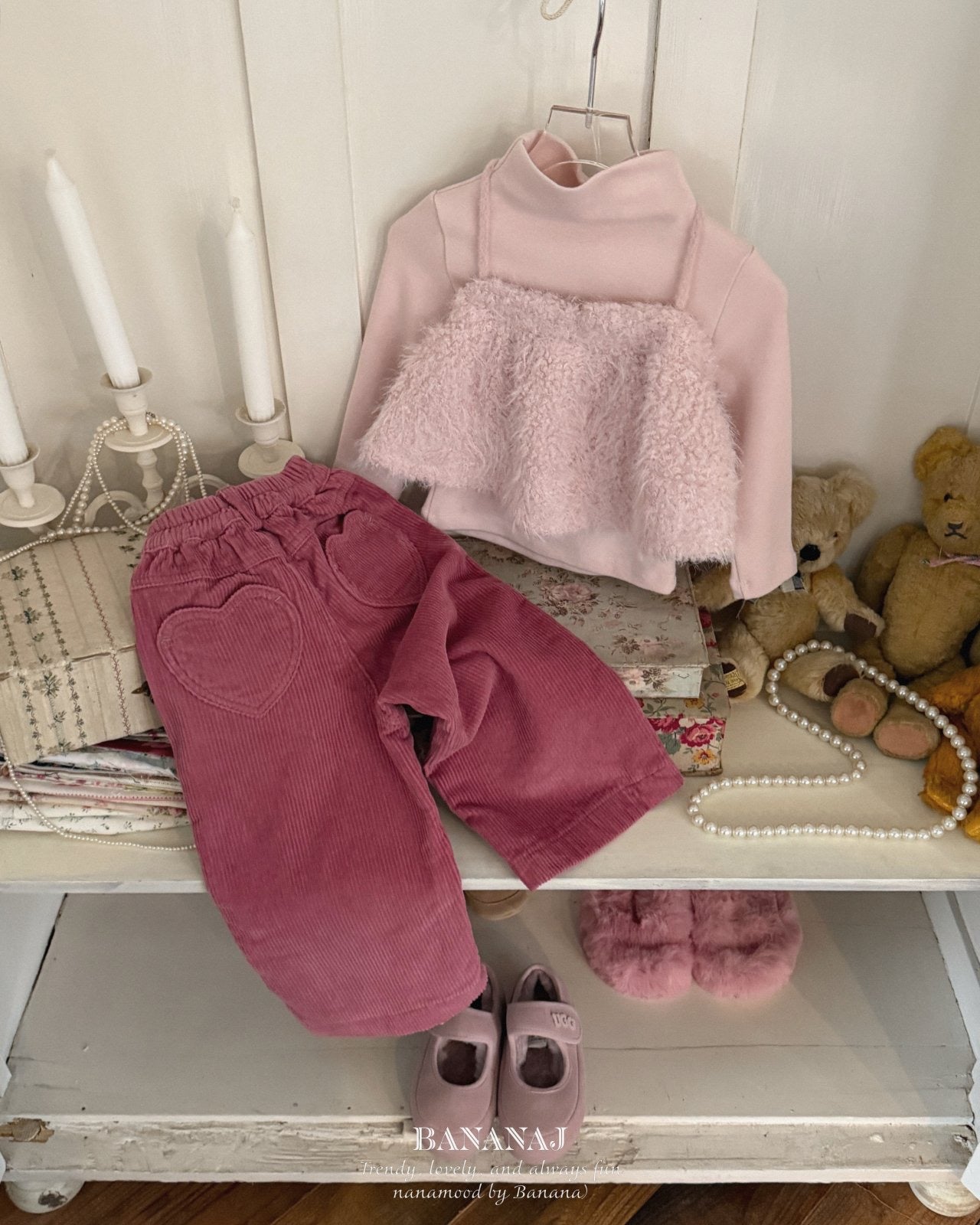 BANANAJ / Cotton Candy Cami Top🕊️ お取り寄せ