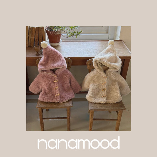 nanamood by BANANAJ / 2025winter / Cone Furry Coat 🕊️取寄