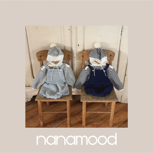 nanamood by BANANAJ / 2025winter / Cozy Overall Suit 🕊️取寄
