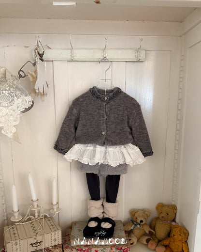 nanamood by BANANAJ / 2025winter / Jelly Knit Cardigan 🕊️取寄