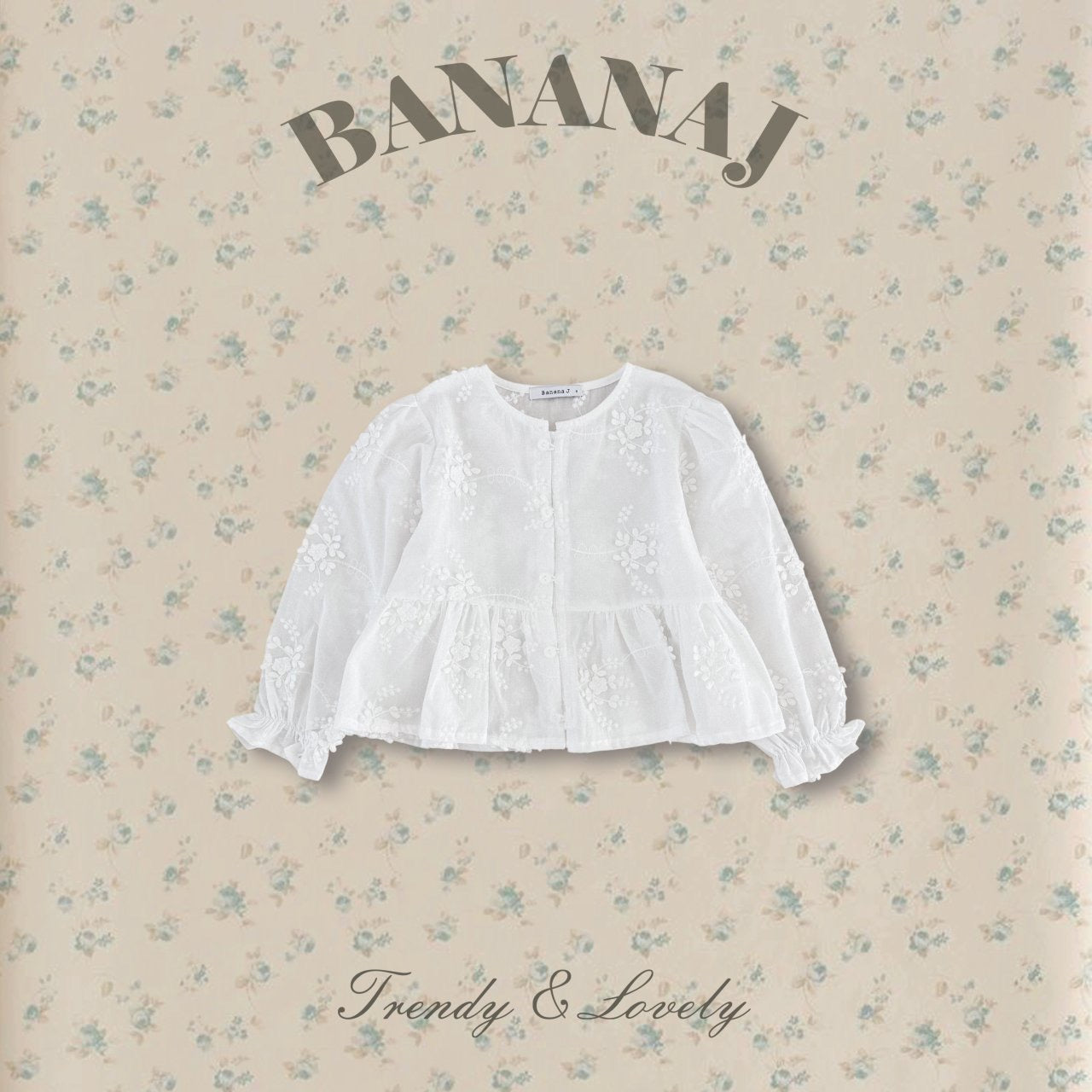 BANANAJ / 2026 Spring / Petal Blouse 🕊️取寄