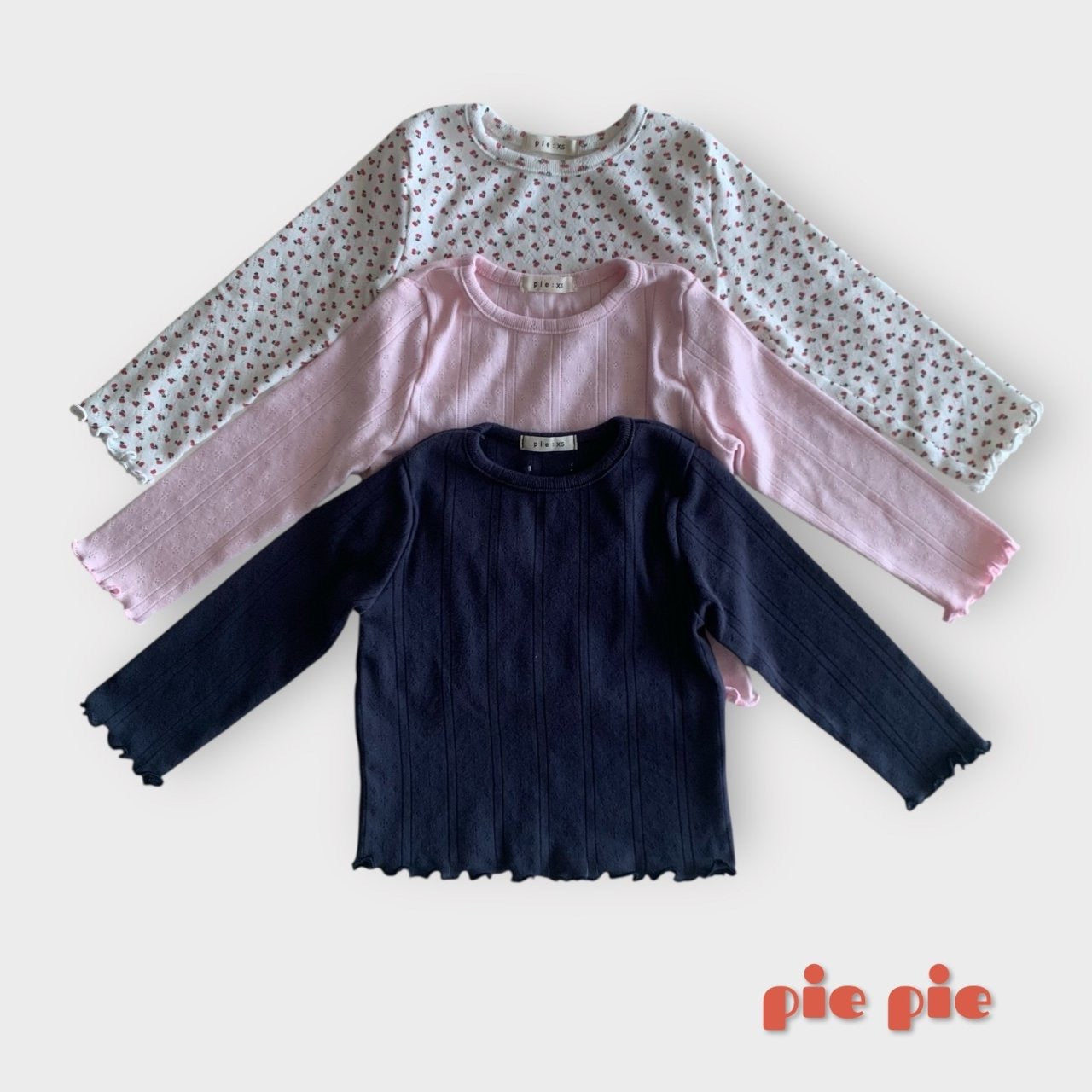 PIE / 2026 Spring / Very Very Eyelet Tee 🕊️取寄