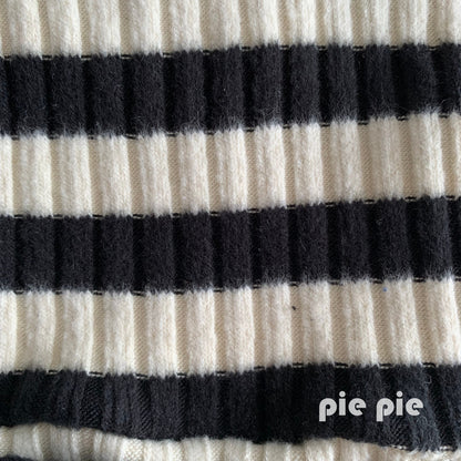 PIE❄︎Border Knit Ear Beanie🕊️お取り寄せ