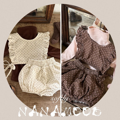 Floral Frill 2-piece Set 🕊️取寄