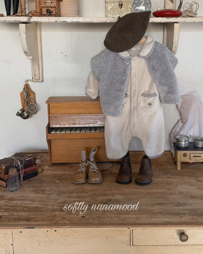 nanamood by BANANAJ / 2025winter / Dudu Winter Romper 🕊️取寄