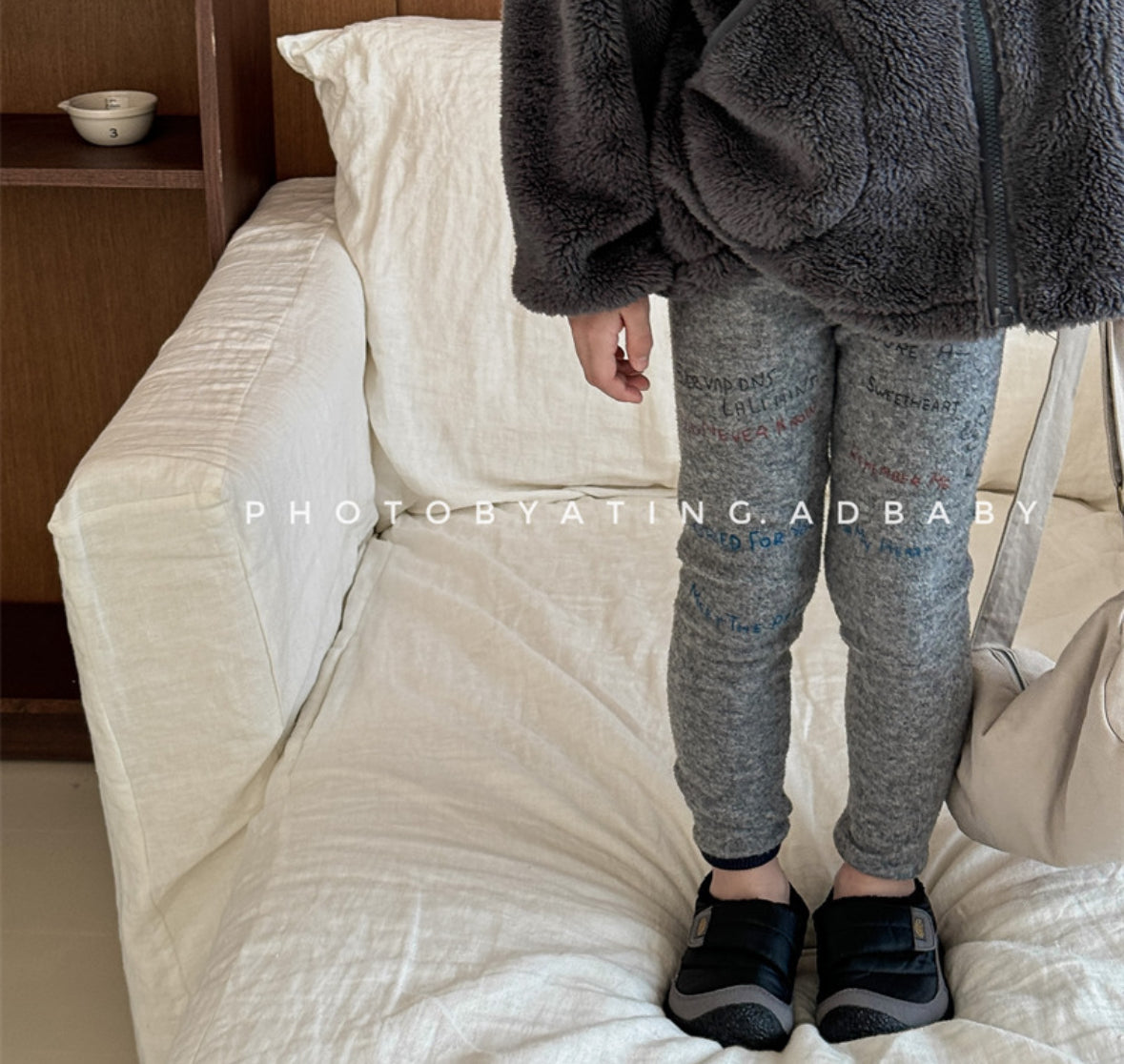 CORORO closet / 2025winter / Graffiti Fleece Pants 🕊️取寄