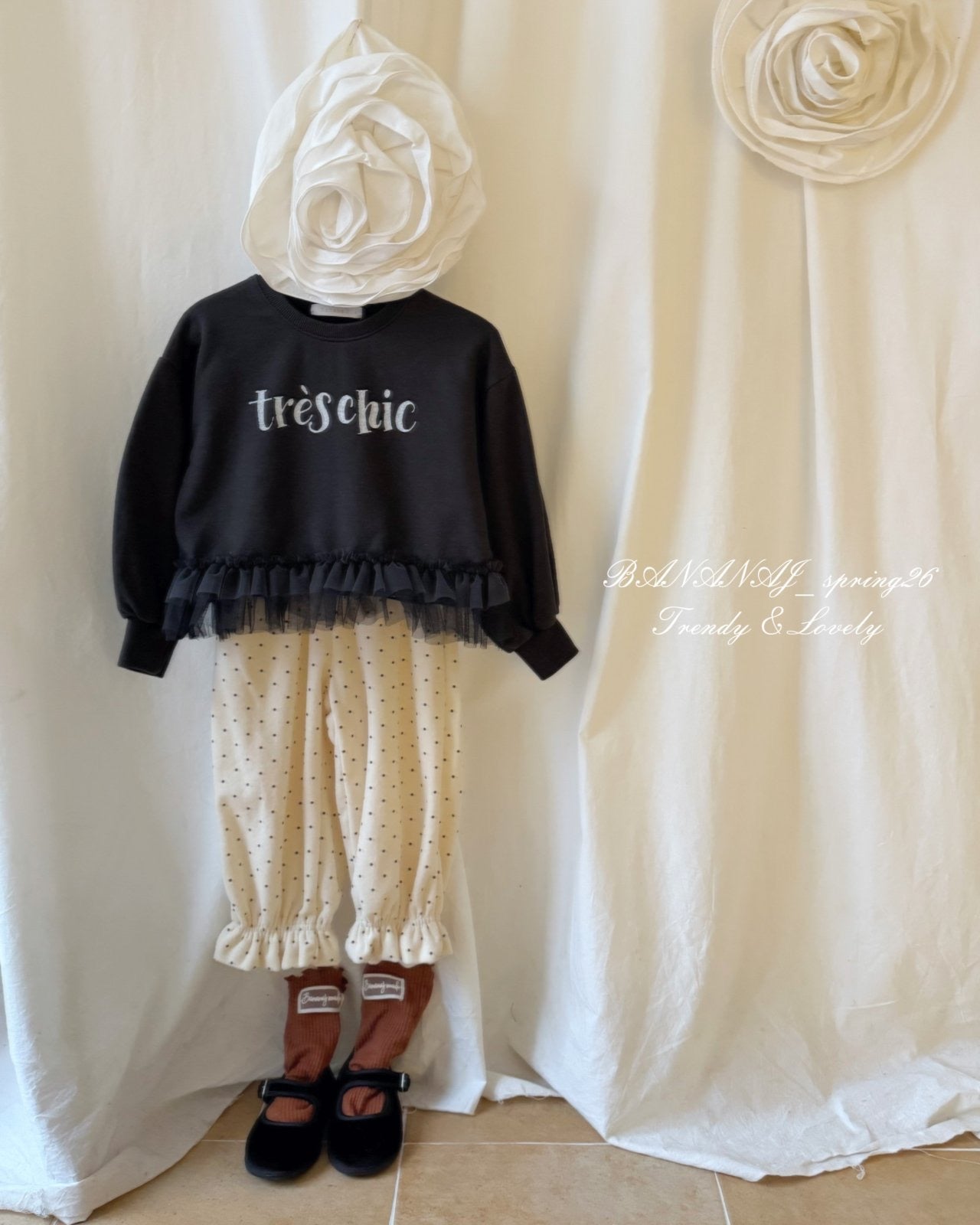 BANANAJ / 2026 Spring / Tres Chic Sweatshirt 🕊️取寄