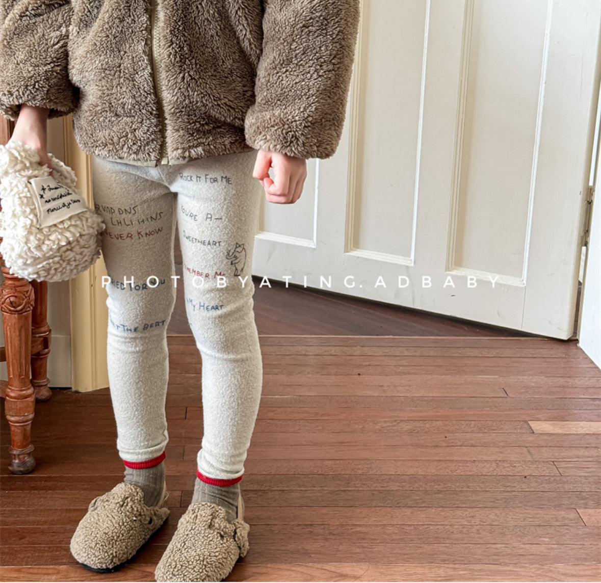 CORORO closet / 2025winter / Graffiti Fleece Pants 🕊️取寄