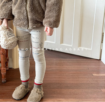 CORORO closet / 2025winter / Graffiti Fleece Pants 🕊️取寄