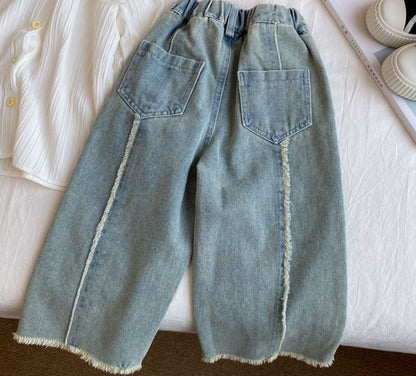 Fringe Denim Pants🕊️お取り寄せ