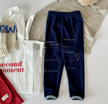 CORORO closet / 2025winter / Graffiti Fleece Pants 🕊️取寄