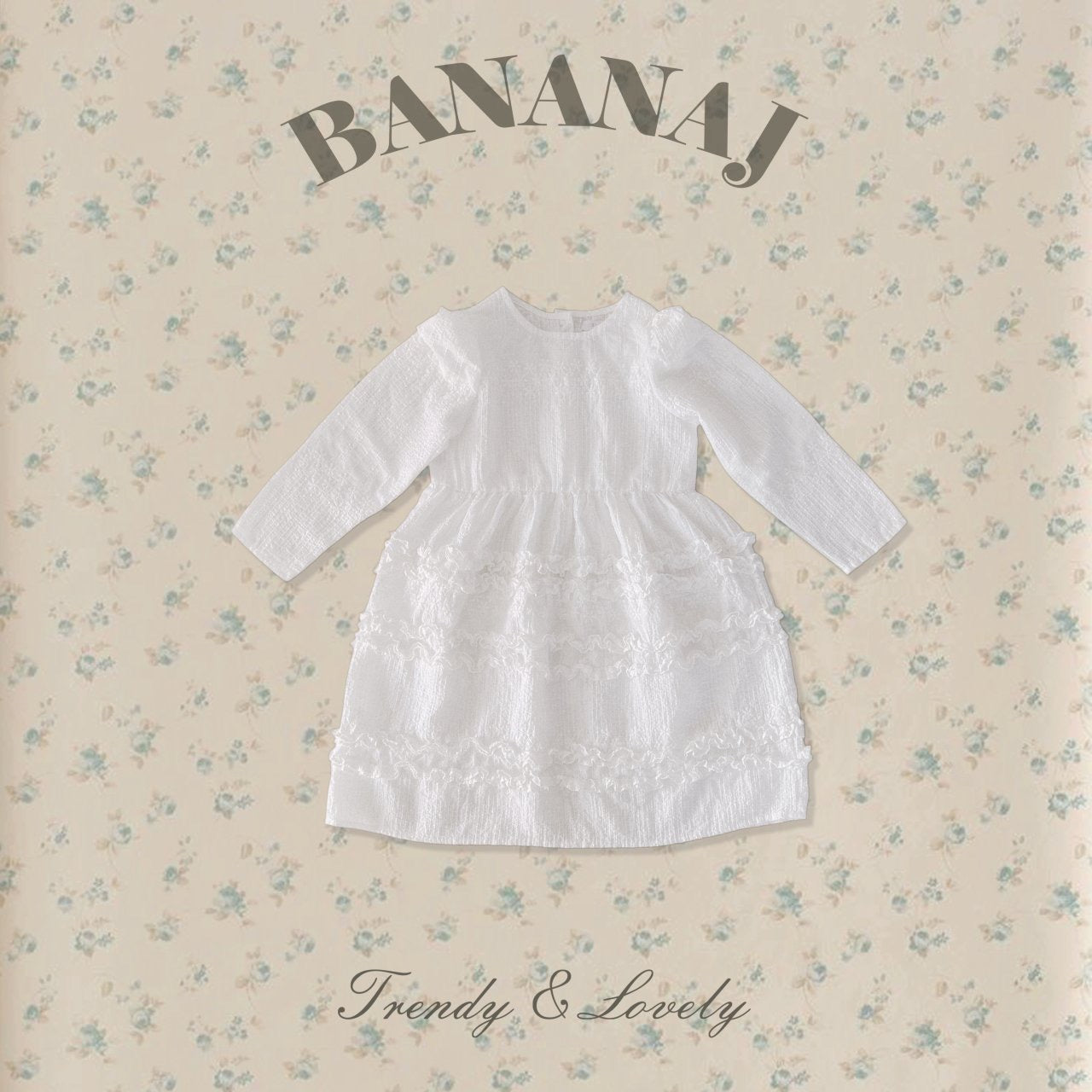 BANANAJ / 2026 Spring / Blanc Dress 🕊️取寄
