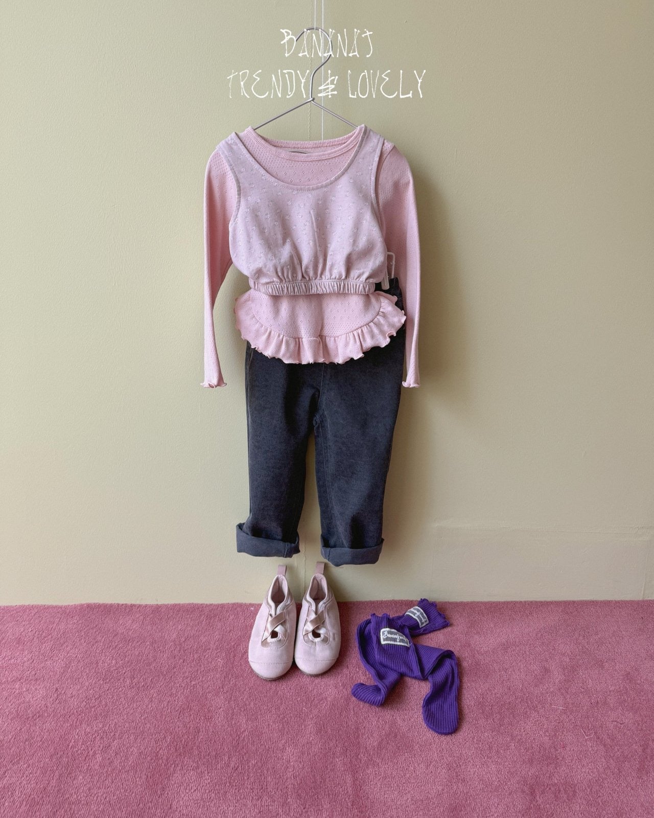 BANANAJ / 2026 Spring / Rosy Garden Vest 🕊️取寄