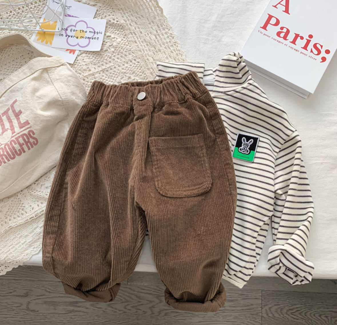 CORORO closet / 2025winter / Corduroy Balloon Pants 🕊️取寄