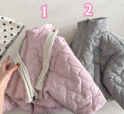 2025winter / Heart Quilted Jacket 🕊️取寄
