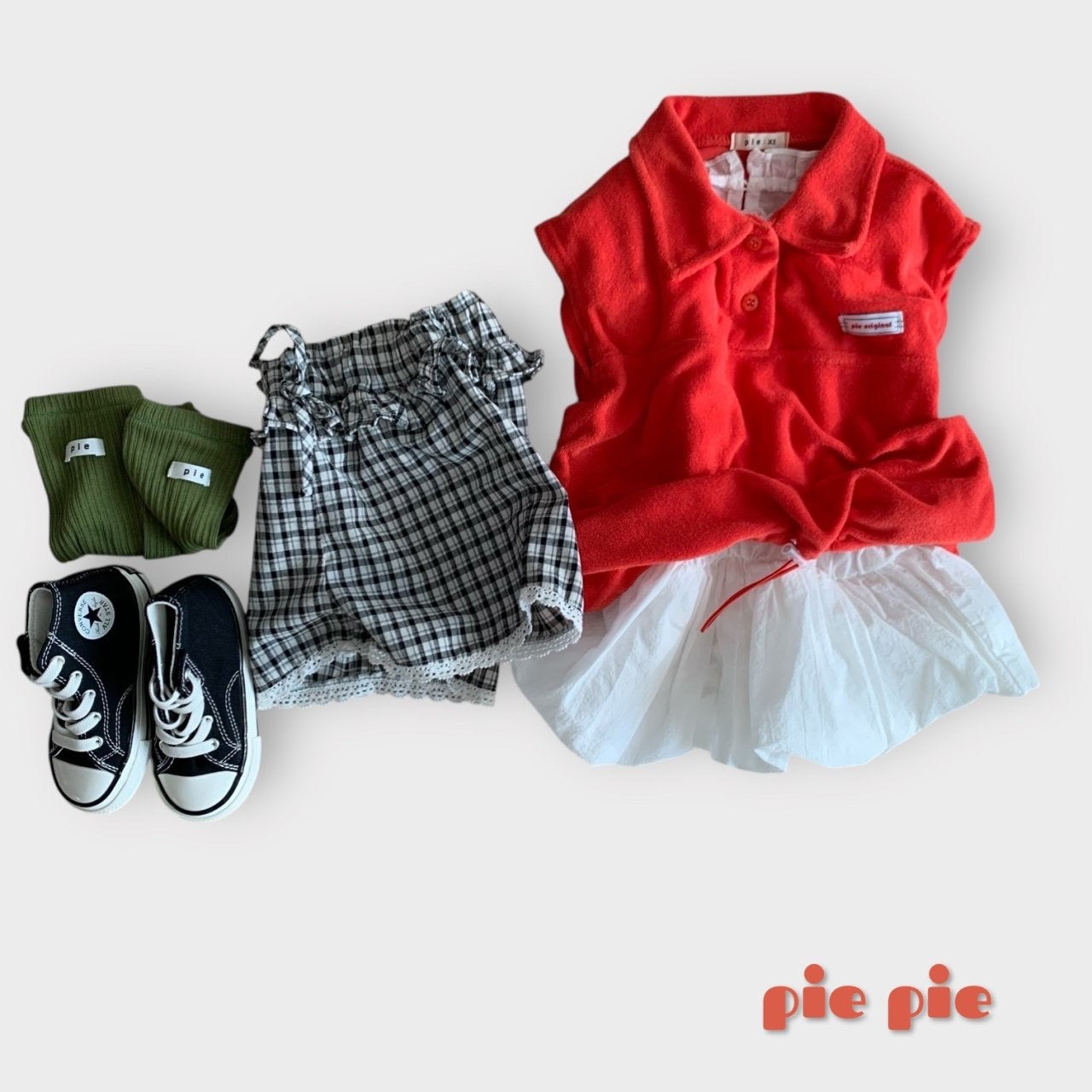 PIE / 2026 Spring / Lily Check Shorts 🕊️取寄