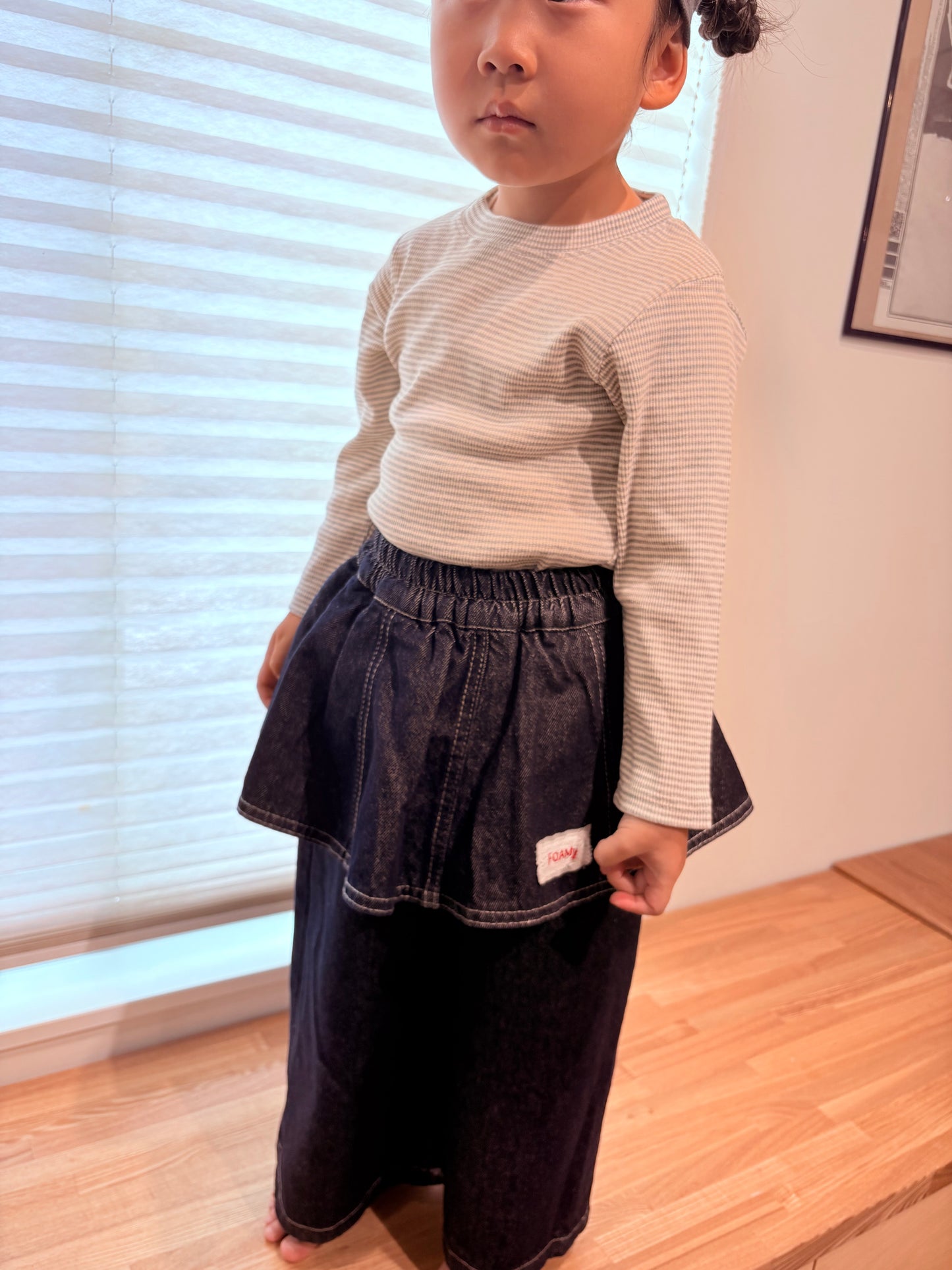 即納　PIE❄︎ Coco Ribbed Stripe Tee