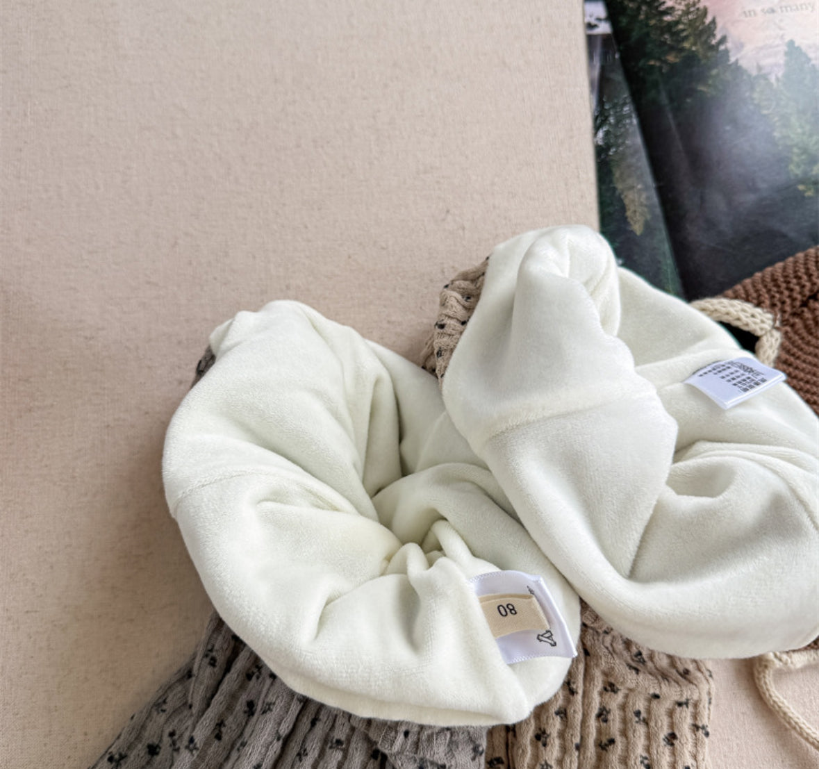 CORORO closet / 2025winter / Floral Waffle Lined Pants 🕊️取寄