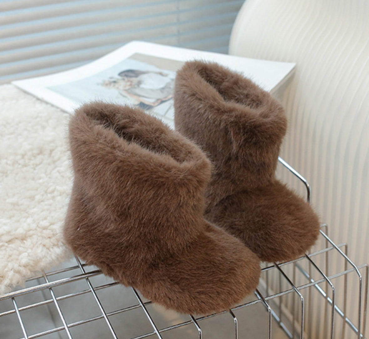 Fluffy Baby Fur Boots🕊️お取り寄せ