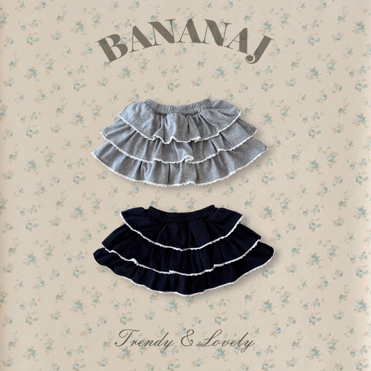 BANANAJ / 2026 Spring / Berry Cancan Skirt 🕊️取寄