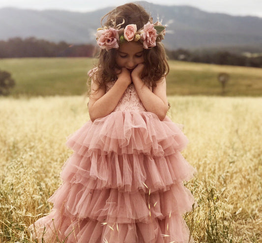 Tiered Tulle Princess Dress🕊️お取り寄せ