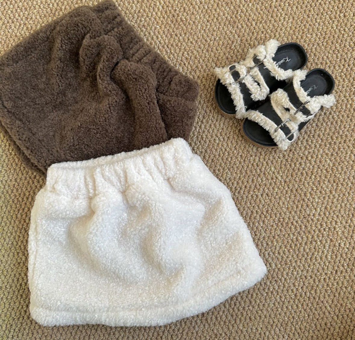CORORO closet / 2025winter / Fur Skirt 🕊️取寄