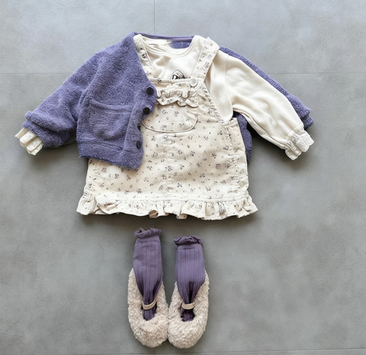 Frill Pocket Corduroy Jumper Skirt🕊️お取り寄せ