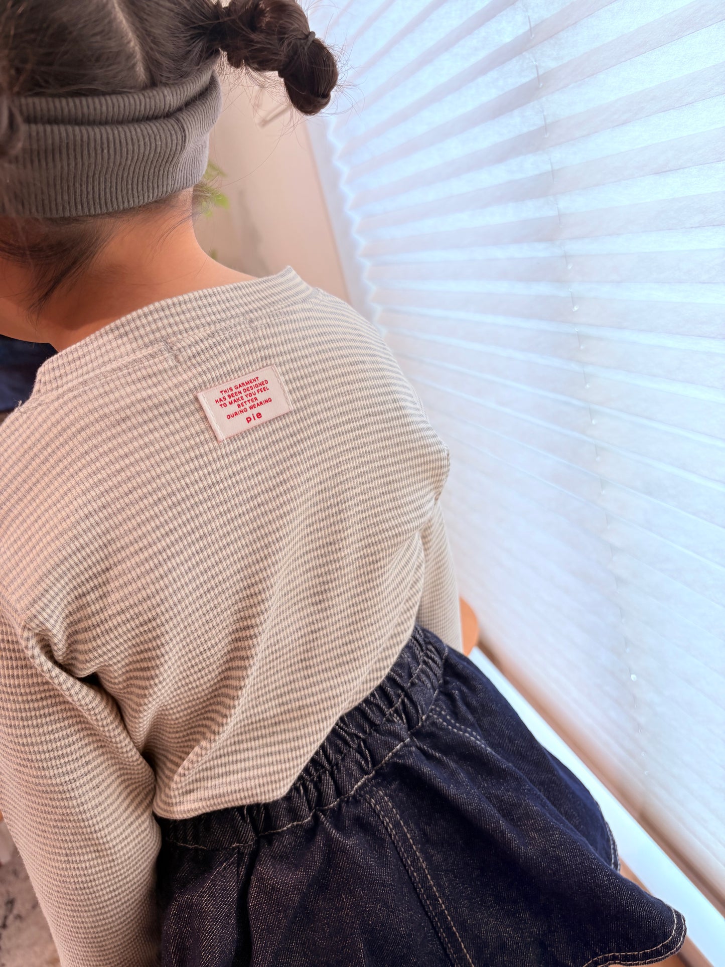 即納　PIE❄︎ Coco Ribbed Stripe Tee