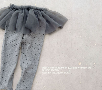 即納❄︎tulle leggings