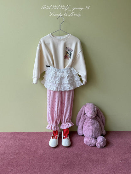 BANANAJ / 2026 Spring / Happy Cookie Sweatshirt 🕊️取寄