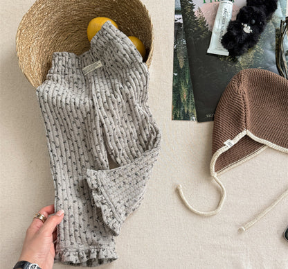 CORORO closet / 2025winter / Floral Waffle Lined Pants 🕊️取寄