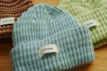 即納❄︎ Border knit beanie