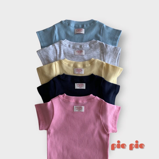 PIE / 2026 Spring / 26 Mimi Rib Short Sleeve Tee 🕊️取寄