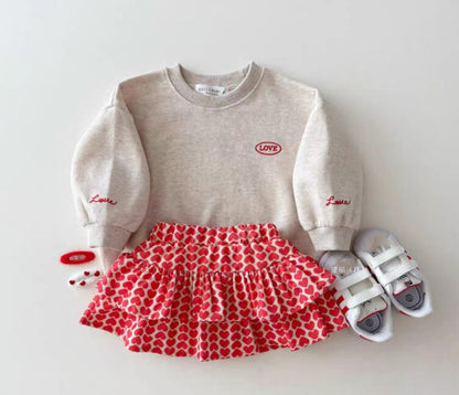 LOVE刺繍スウェット（お取り寄せ）