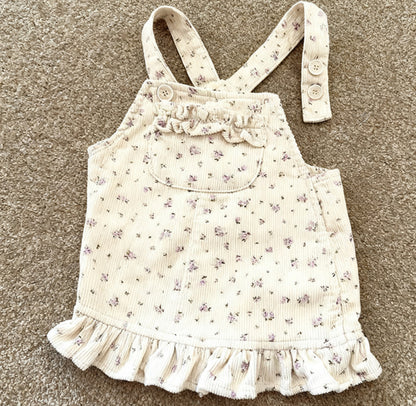 Frill Pocket Corduroy Jumper Skirt🕊️お取り寄せ