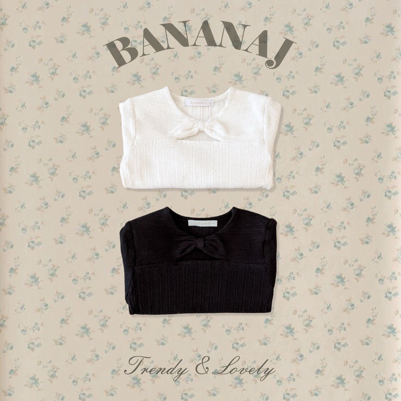 BANANAJ / 2026 Spring / Ribbon Tee 🕊️取寄