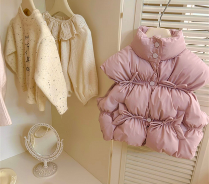 即納❄︎ribbon down vest