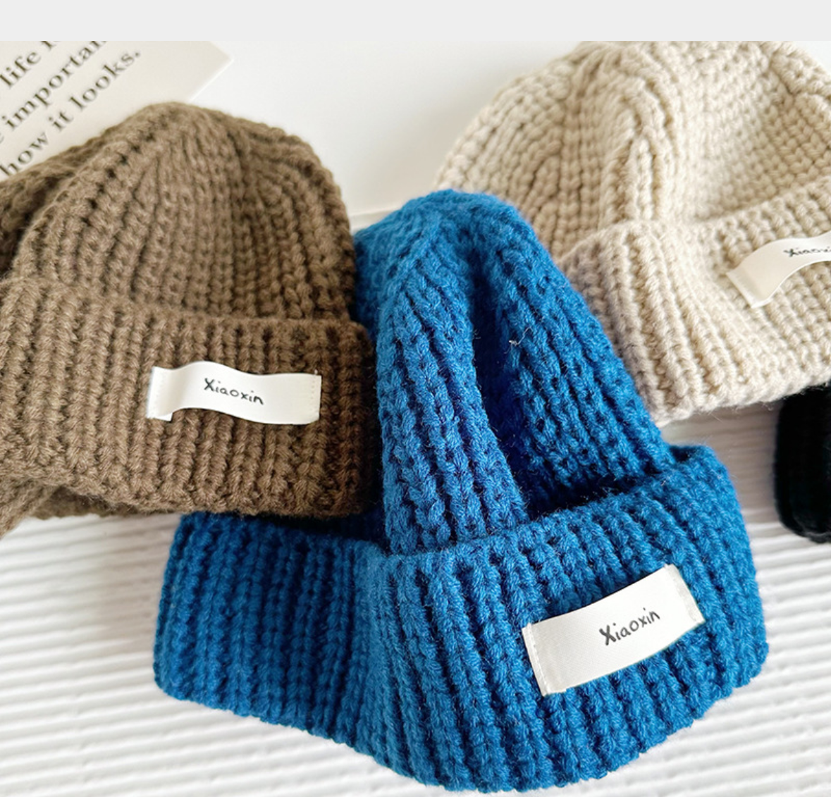 Color Knit Beanie