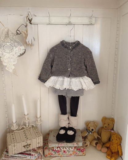 nanamood by BANANAJ / 2025winter / Bebe Ruffle Frill Tee 🕊️取寄