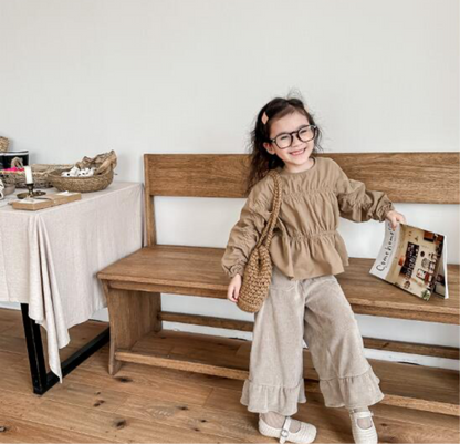 即納❄︎ Frill Gather Blouse