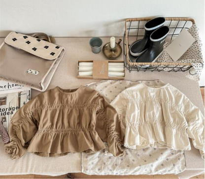 即納❄︎ Frill Gather Blouse