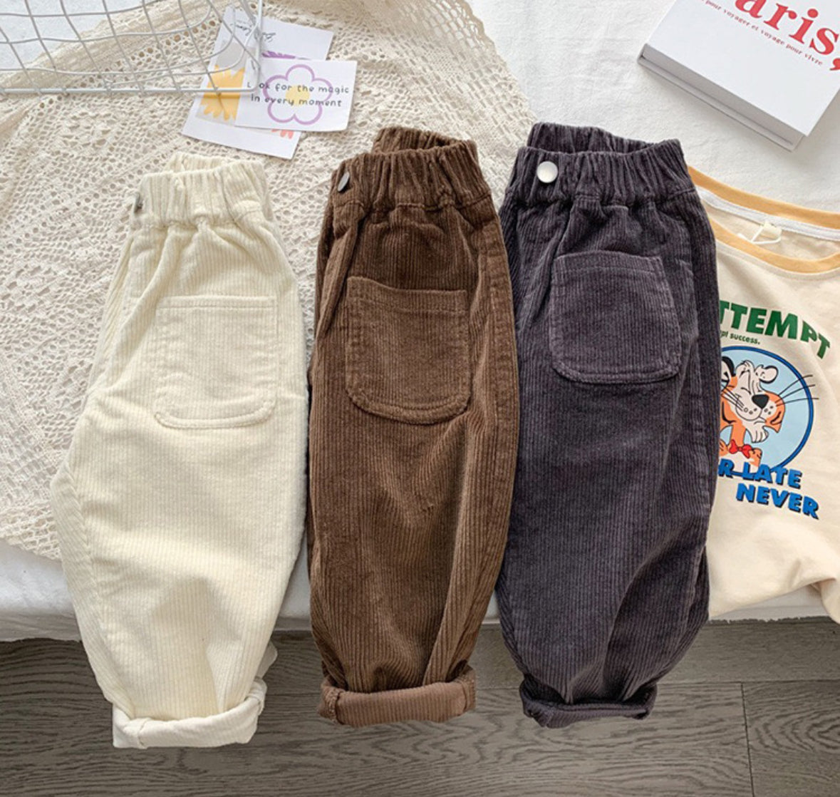 CORORO closet / 2025winter / Corduroy Balloon Pants 🕊️取寄