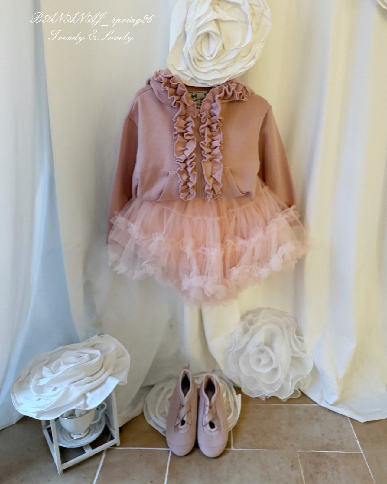 BANANAJ / 2026 Spring / Chloe Hood Zip-up 🕊️取寄