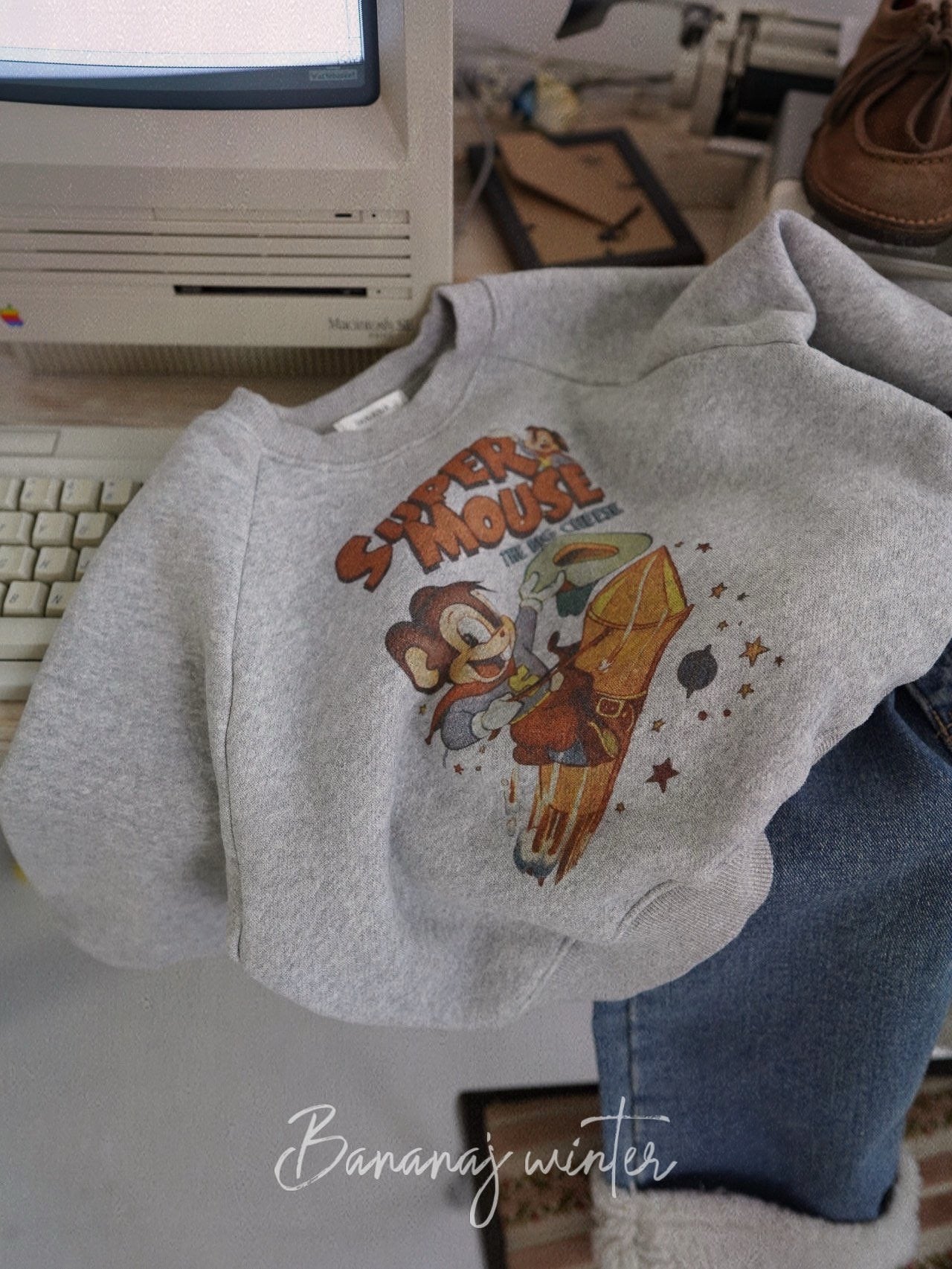 BANANAJ / Hero Man Sweatshirt 🕊️ お取り寄せ