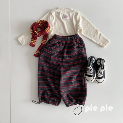 PIE❄︎Border Fleece Jogger Pants🕊️お取り寄せ