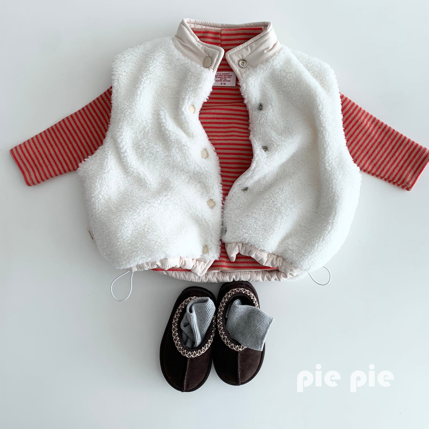 PIE 2025winter / carrot stripe polar tee🕊️取寄