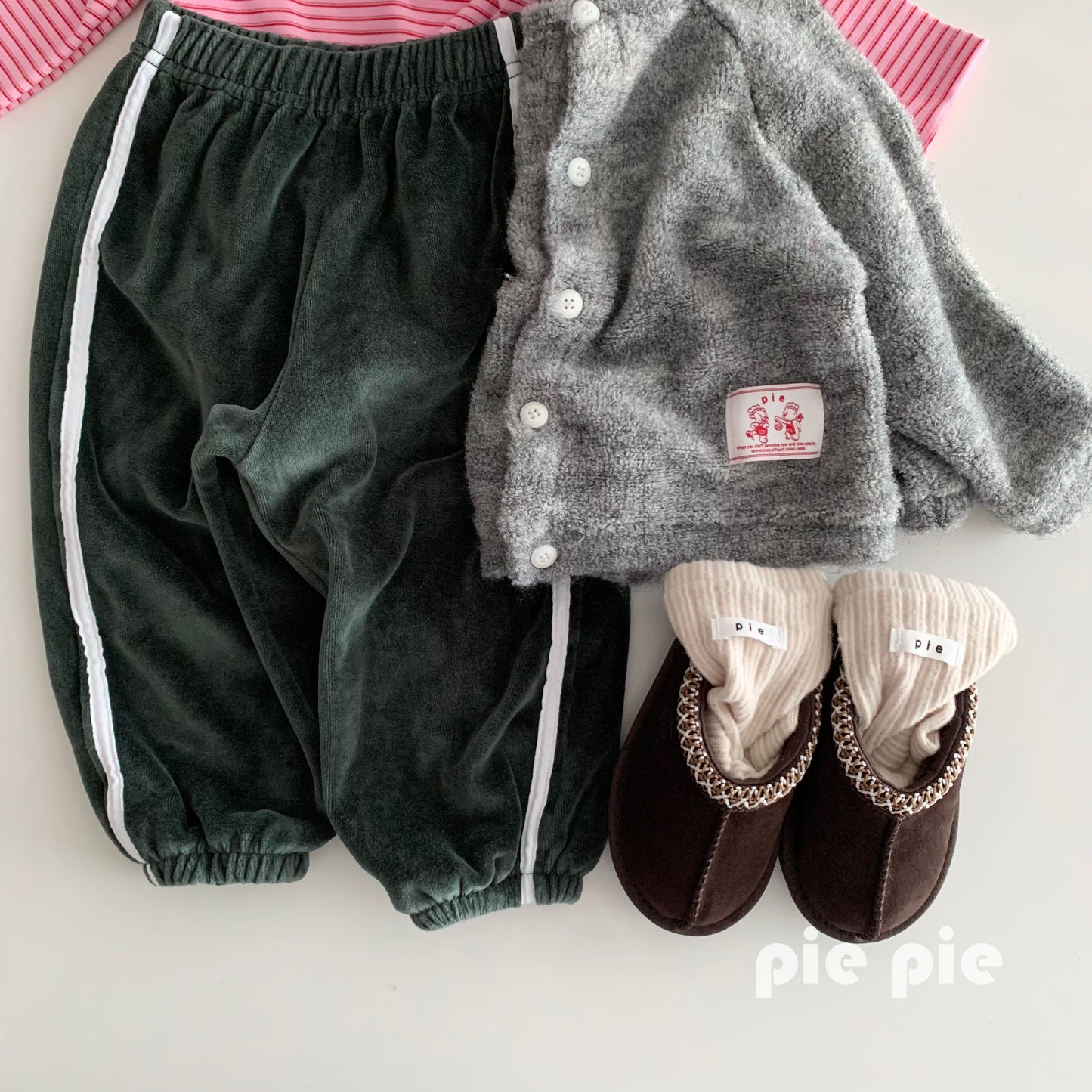PIE❄︎Line Velour Pants🕊️お取り寄せ