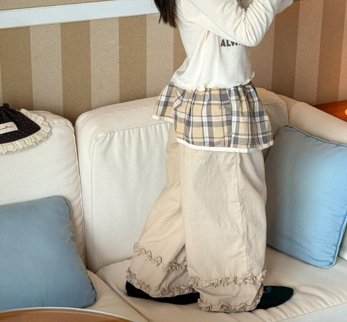 CORORO closet / Frill Layered Pants 🕊️取寄